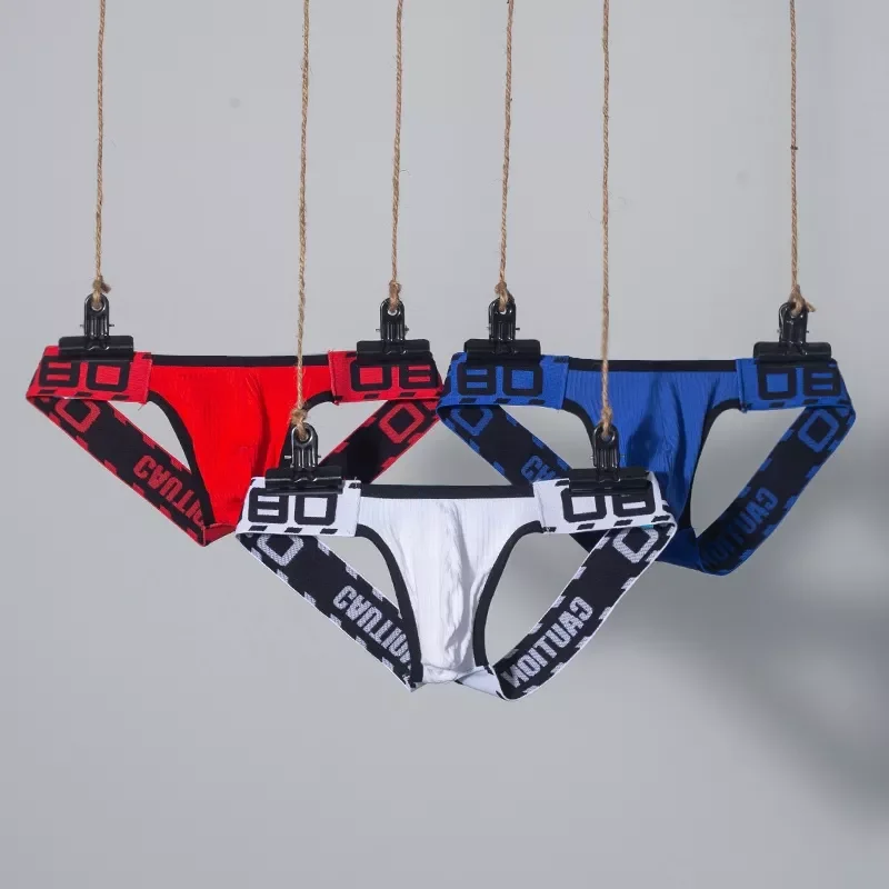 Quần lót nam Jockstrap thun co giản size M-2XL