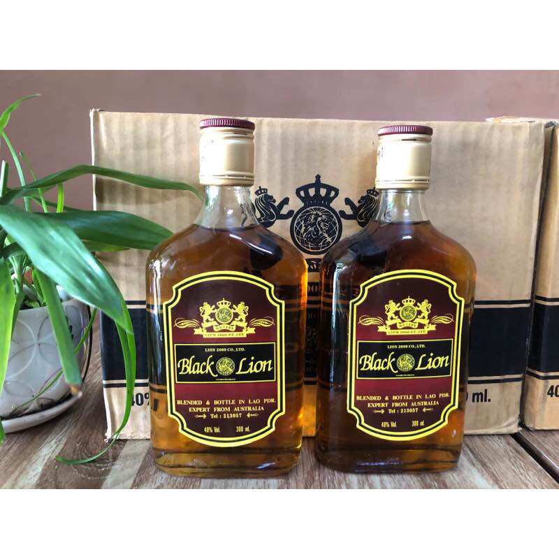 Thùng 12 chai Black Lào(700ml)