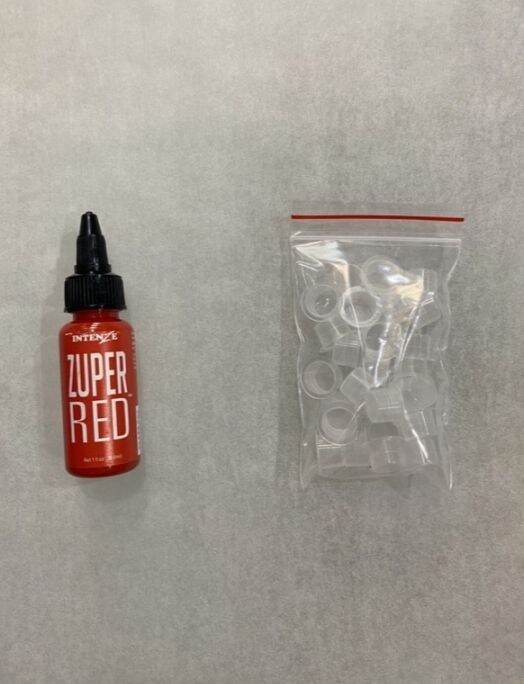 Mực xăm trung cấp mầu đỏ 30ml Zuper Red