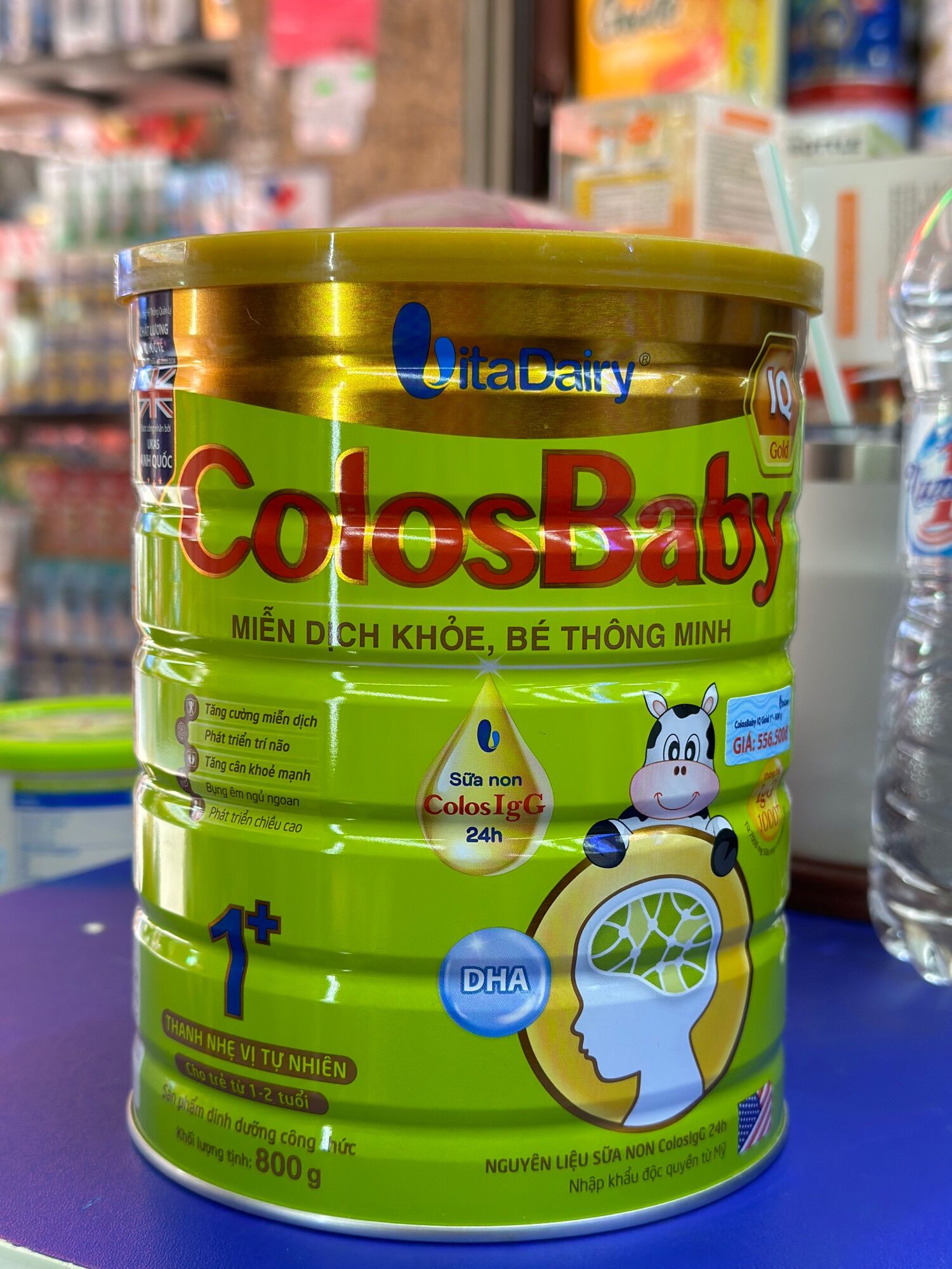 Sữa bột Colosbaby IQ 800gr đủ loại (Date 2026,mã Qr tích xu đầy đủ)