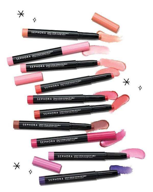 Son sáp bút chì Sephora Rouge Smooth Shine Lip Crayon