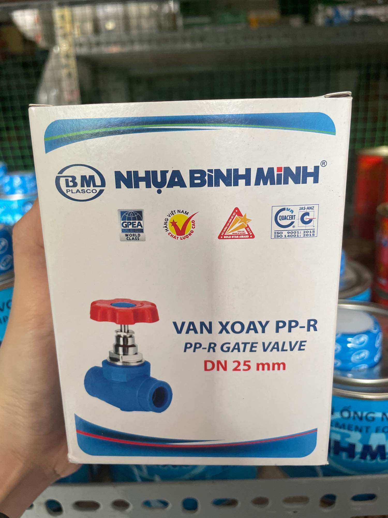 Van xoay PPR Bình Minh (20mm, 25mm)