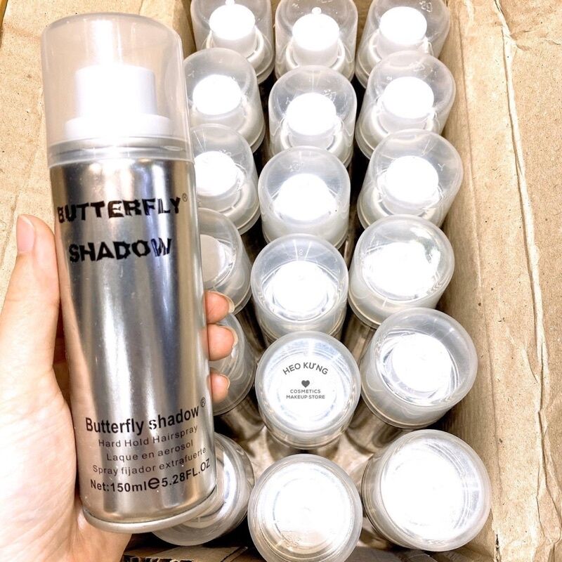 Keo Xịt Tóc Giữ Nếp Butterfly Shadow 600ml