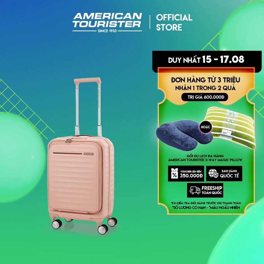 Vali kéo American Tourister Frontec Spinner EXP TSA AM