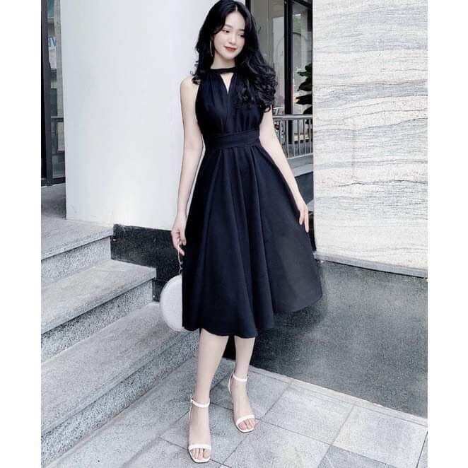 ( Đủ size 55-90ky) Đầm bigsize đi tiệc siêu xinh che bụng (1069)