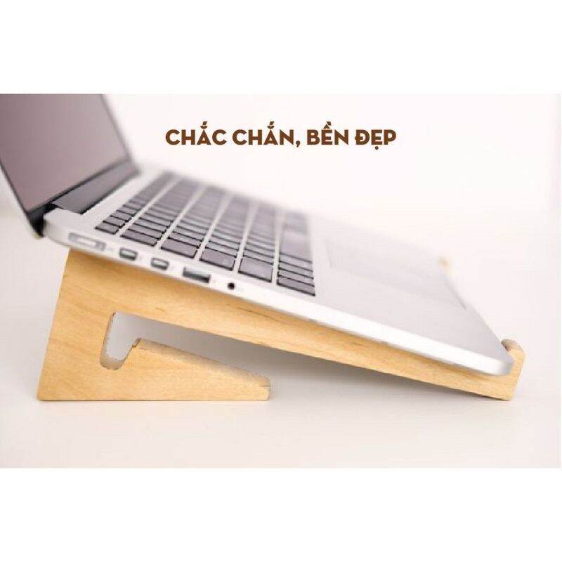 Giá đỡ Macbook bằng gỗ