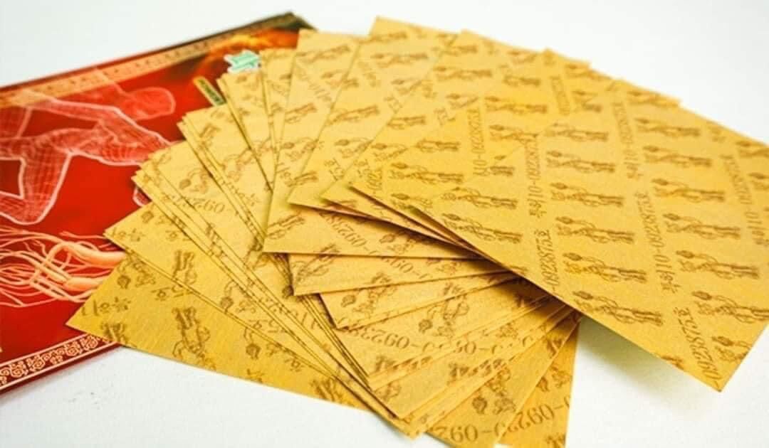 Cao dán hồng sâm hàn quốc gói 20 miếng