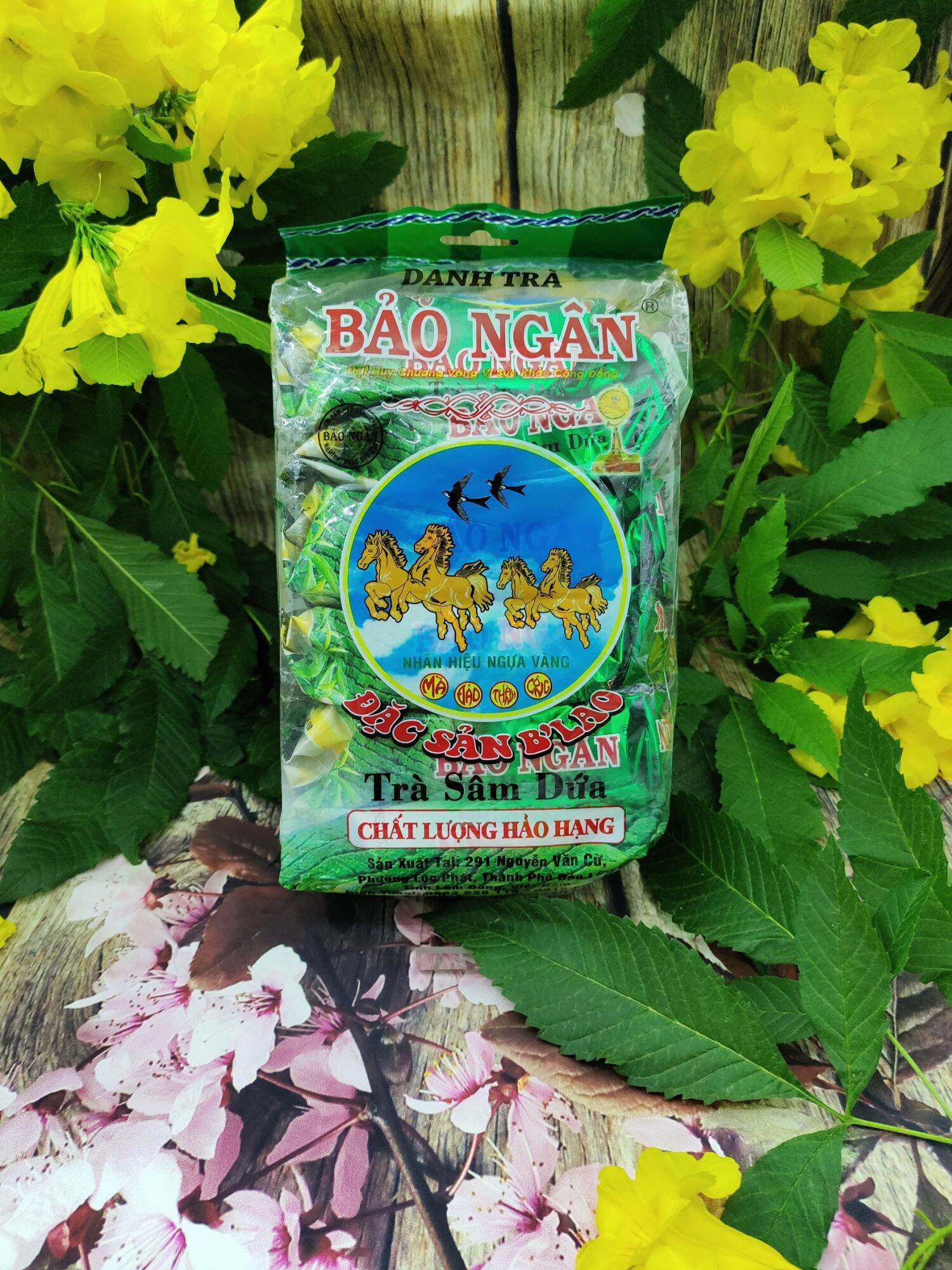 COMBO 5 GÓI TRÀ SÂM DỨA BẢO NGÂN ( 6gói x 70gram) 420gram