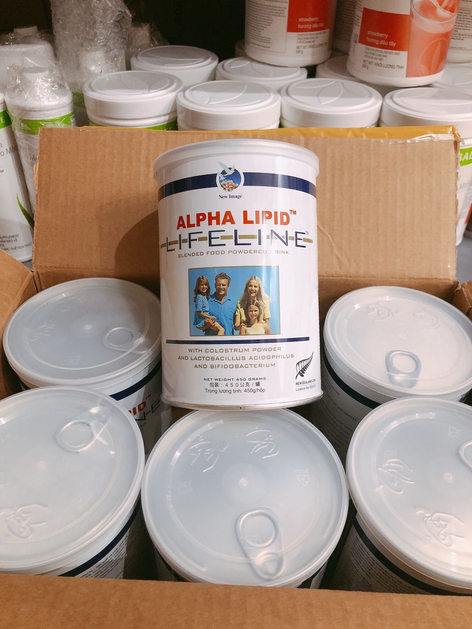 Sữa alpha lipid chính hãng