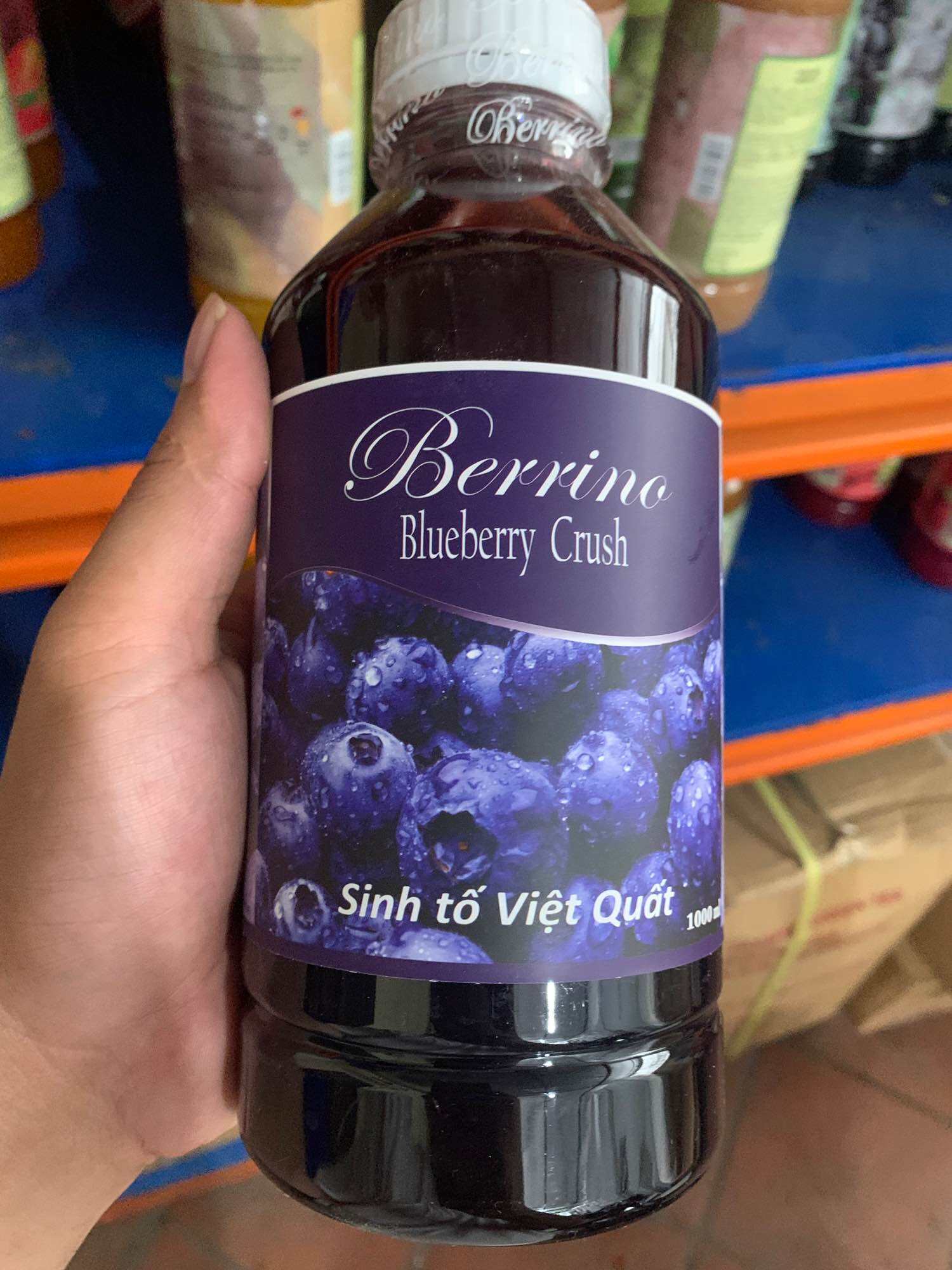 Sinh tố Berrino Việt Quất 1 Lít