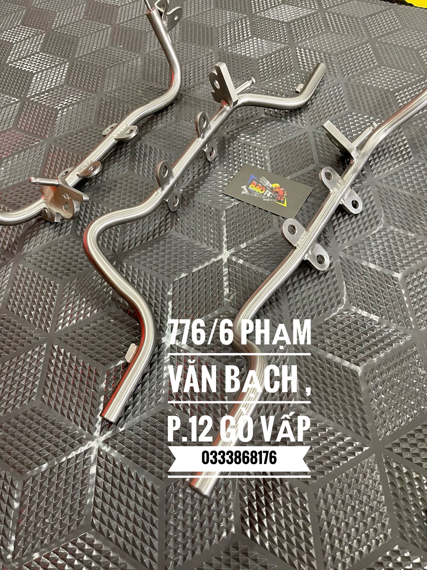 Gác máy inox 304 xe dream wave rs funeo và rsx