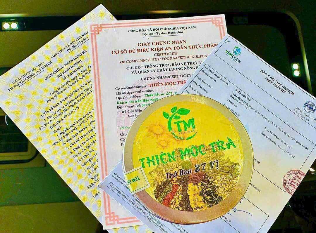 Trà thảo mộc thanh nhiệt 27 vị