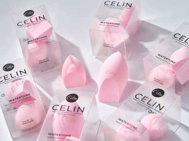 Bông mút tán nền Celin mẫu mới siêu mềm mịn