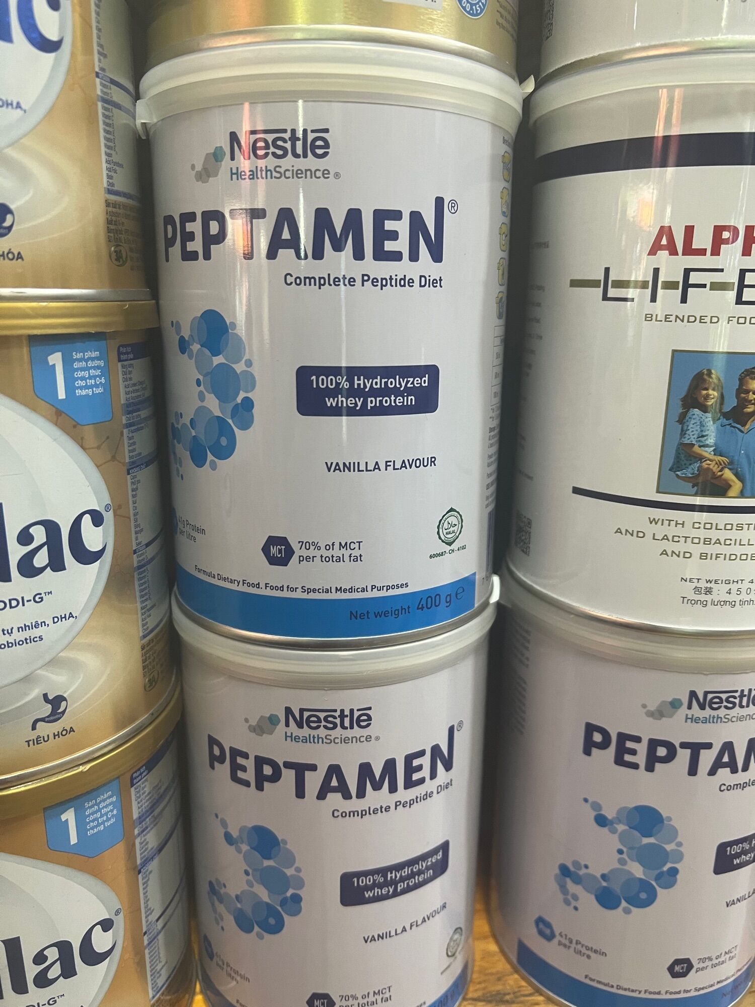 Sữa bột peptamen 400g