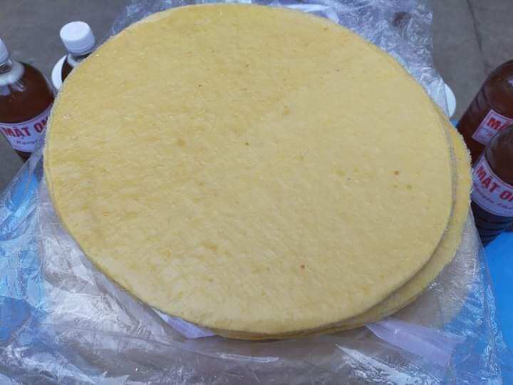 10 cái bánh phồng mì chưa nướng