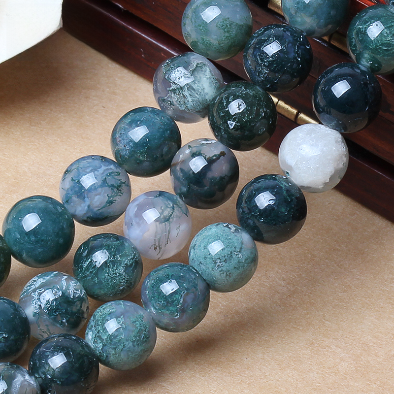 Tự nhiên 3a cao cấp pha lê mã não rời hạt cho diy trang sức làm handmade đính hạt vòng tay đá bán quý