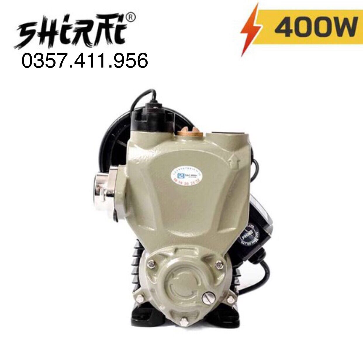 Máy bơm tăng áp điện tử shirai  JLM 400A