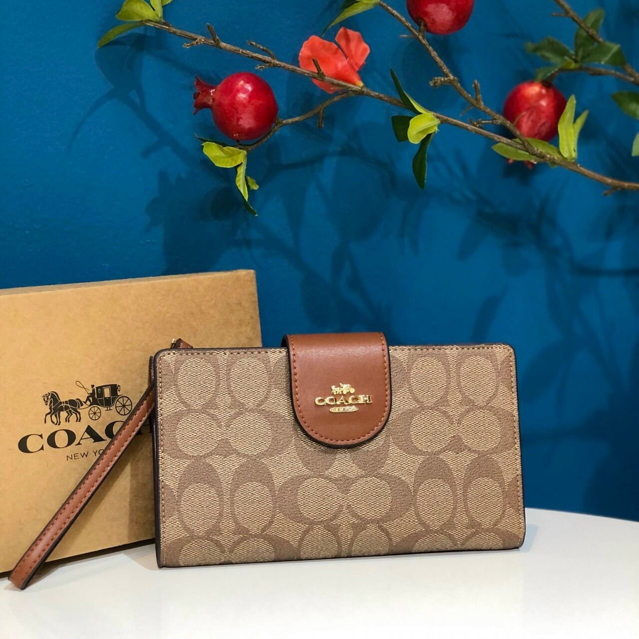 Ví COAC.H TECH PHONE WALLET da thật chuẩn xịn xò
