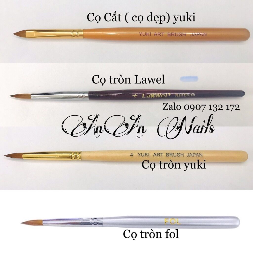 Cọ Nặn Hoa Bột, Cọ vẽ Nổi ,Cọ Làm Hoa Bột
