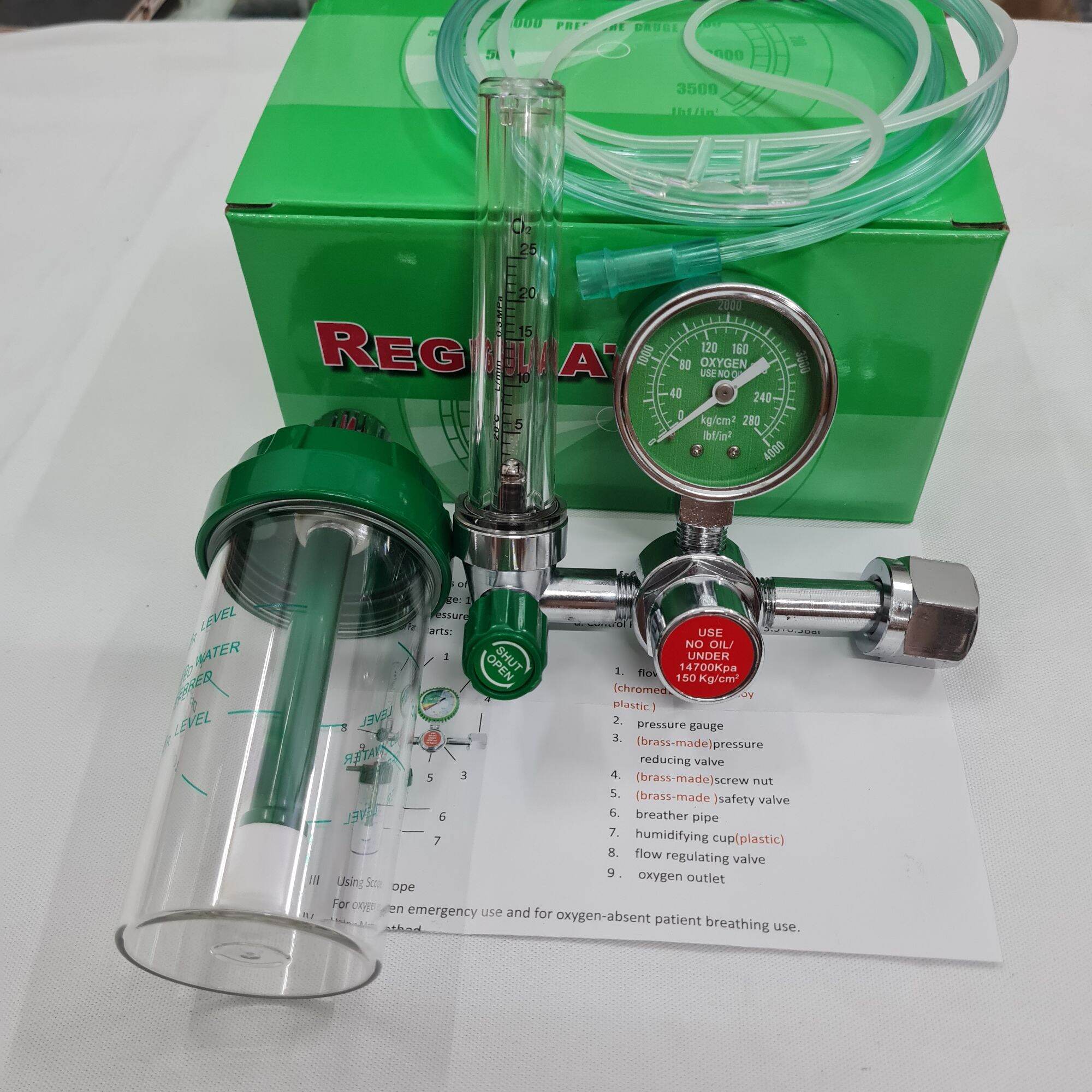 Medical Oxygen Meter_Medical Oxygen Tank Pressure Regulator_Medical Oxygen Tank Pressure Regulator
