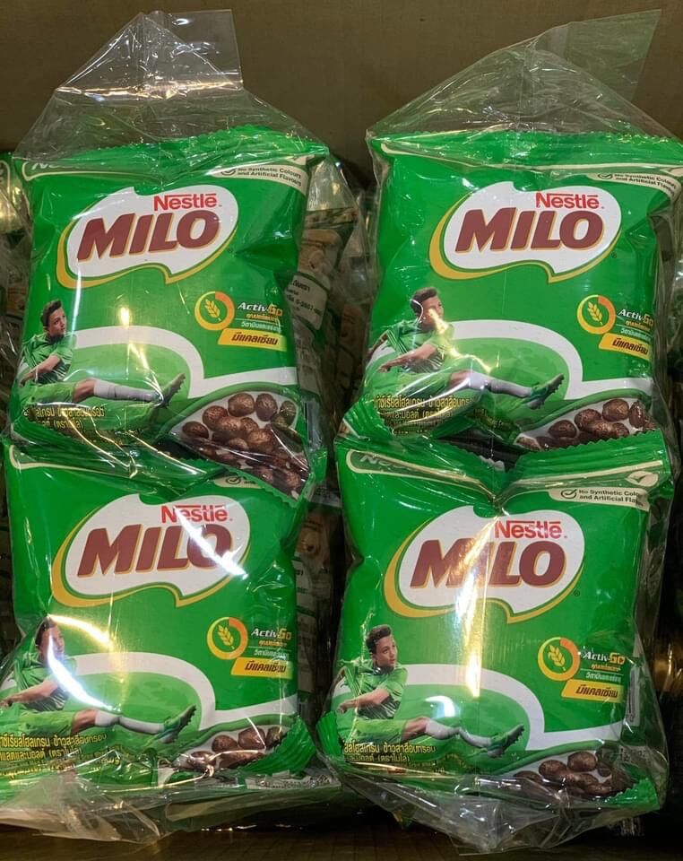 Snack milo - bim bim milo ngụ cốc ăn sáng