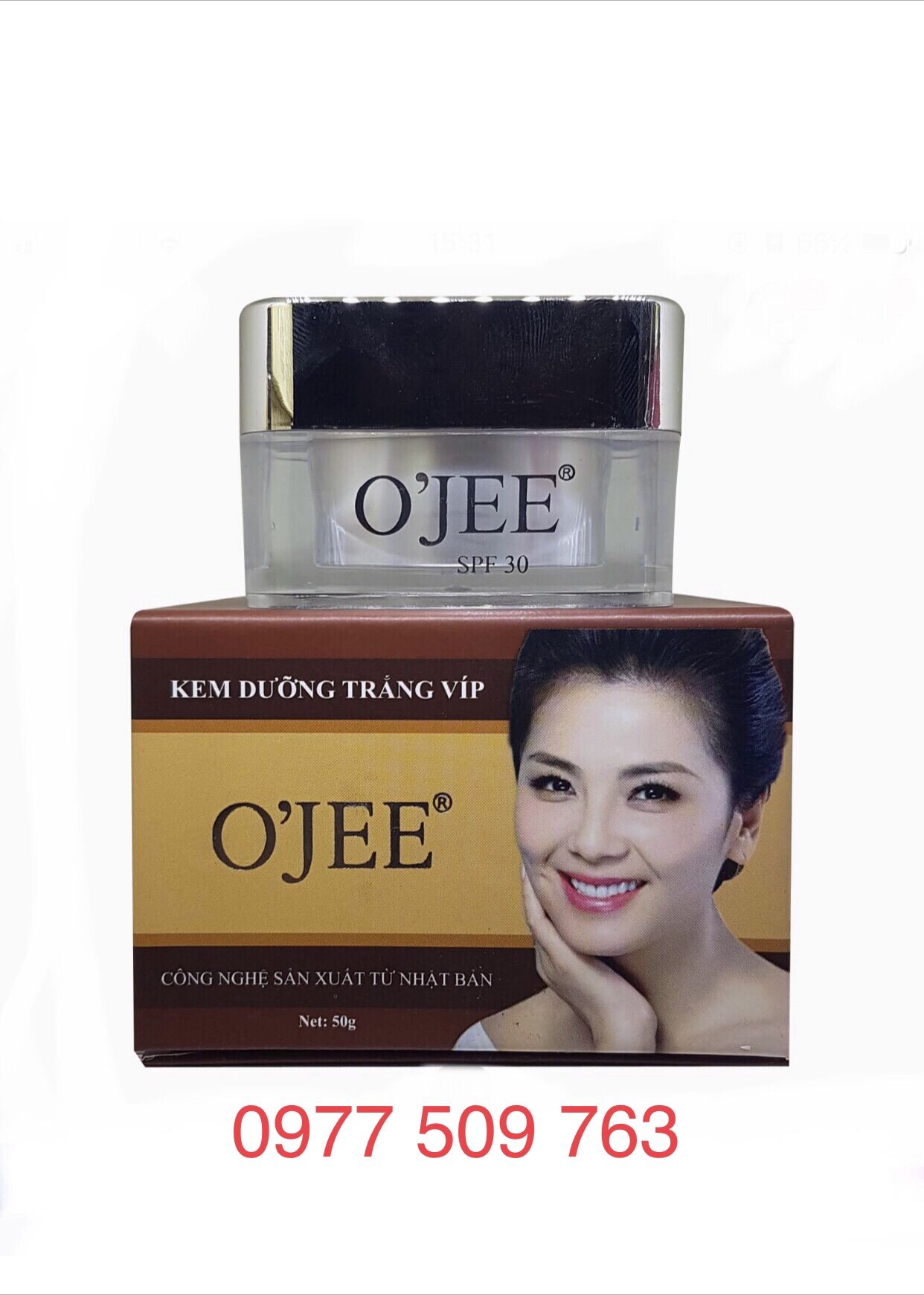 Chính hãng - Kem OJEE VIp Dưỡng Trắng Da Ngừa Nhăn Ngừa Lão Hóa Da 50gr