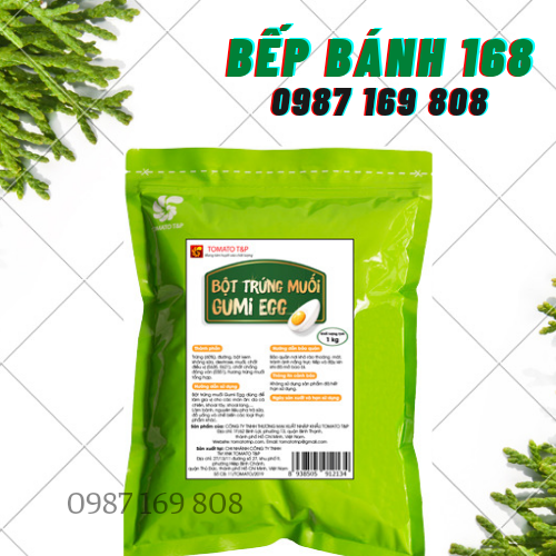 1kg Bột trứng muối Gumi Egg túi 1 Kg