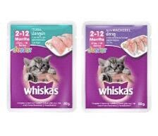 Pate whiskas mèo con và mèo lớn gói 80g