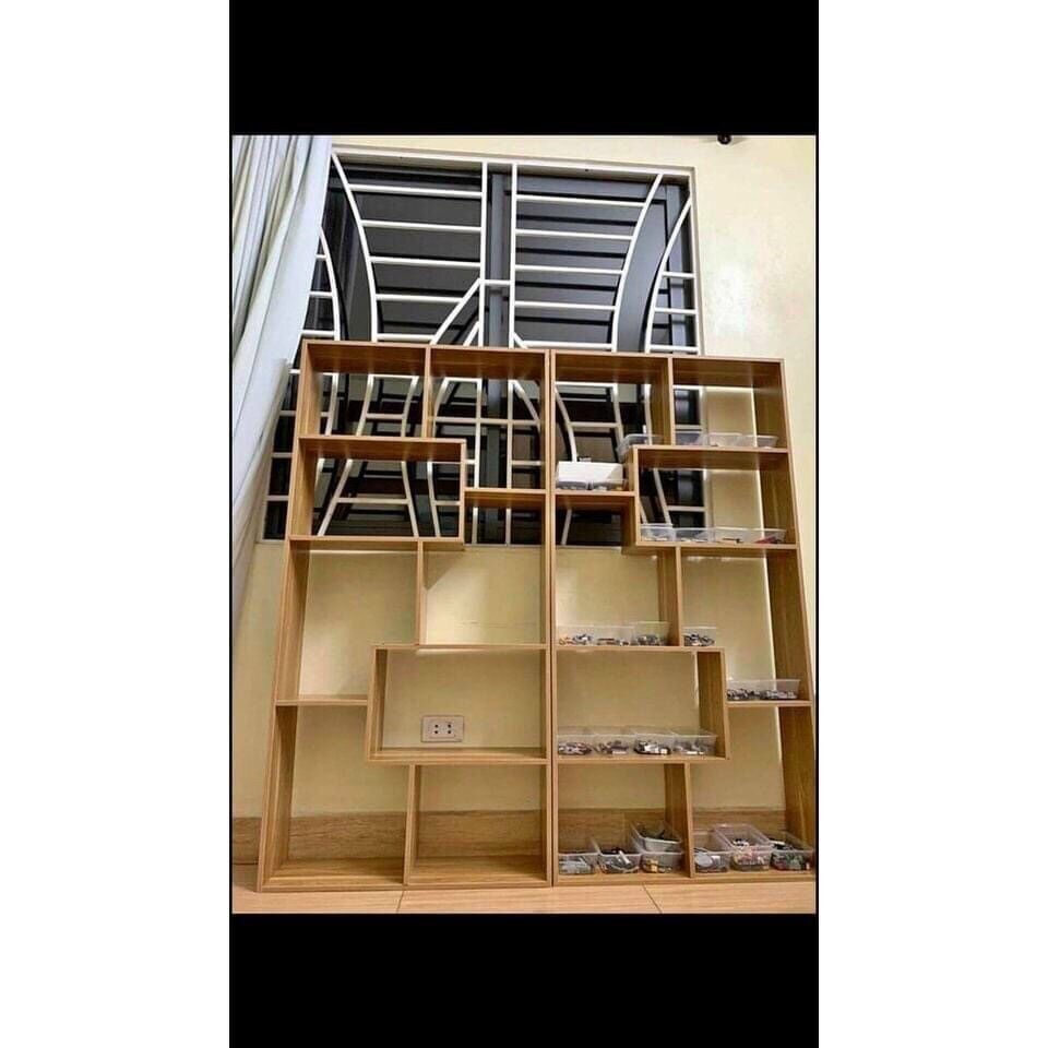 Kệ sách gỗ để sàn đa tầng thông minh GP42