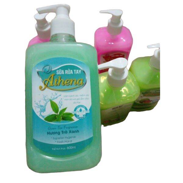 Sữa rửa tay athena 600ml hương thơm cao cấp