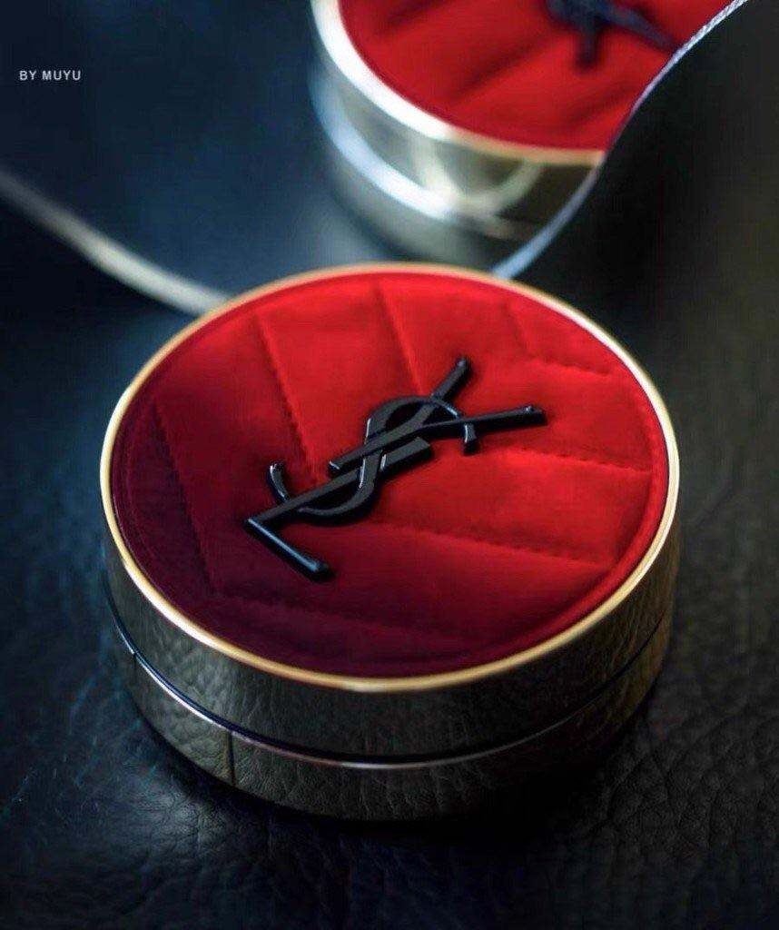 Phấn Nước YSL 20 Vỏ Đỏ Nhung Limited Le Cushion Encre De Peau Luminous Matte Cushion Foundation Collector 2022