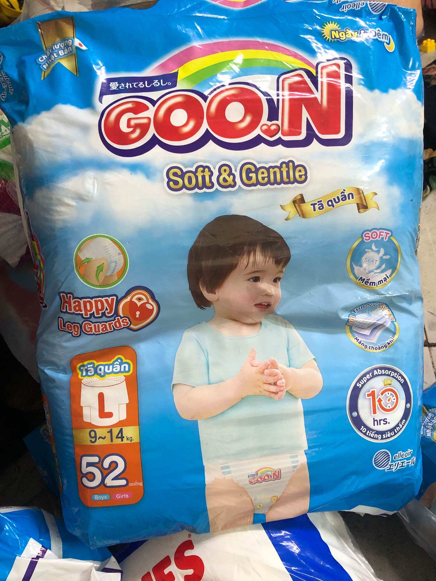 Bỉm quần goon cao cấp gói siêu đại l52