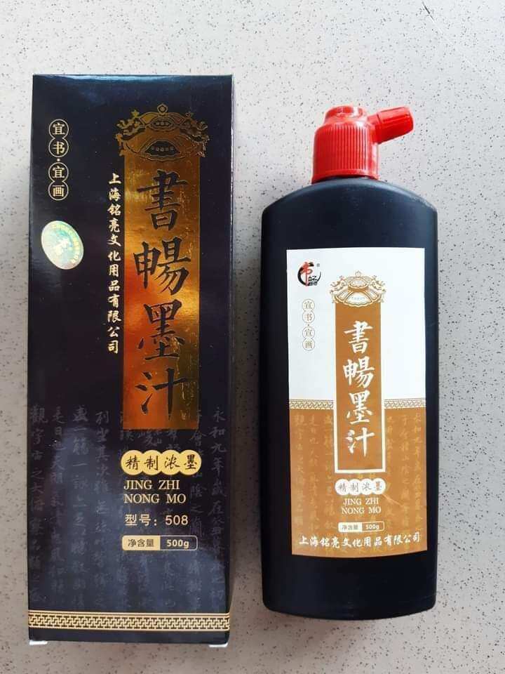 Mực tàu đen 500ml loại tốt 