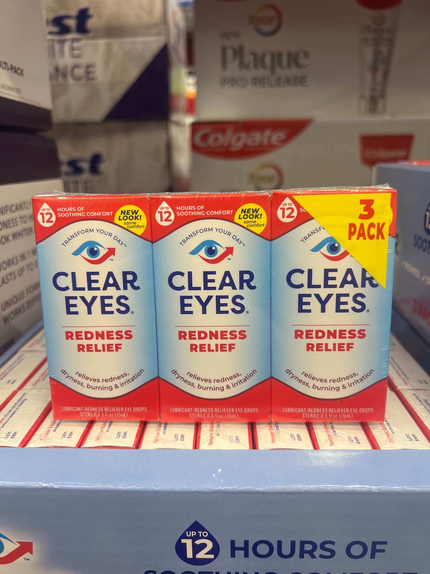 Nhỏ mắt Clear Eyes Strength Redness Relief Eye Drops 15ML