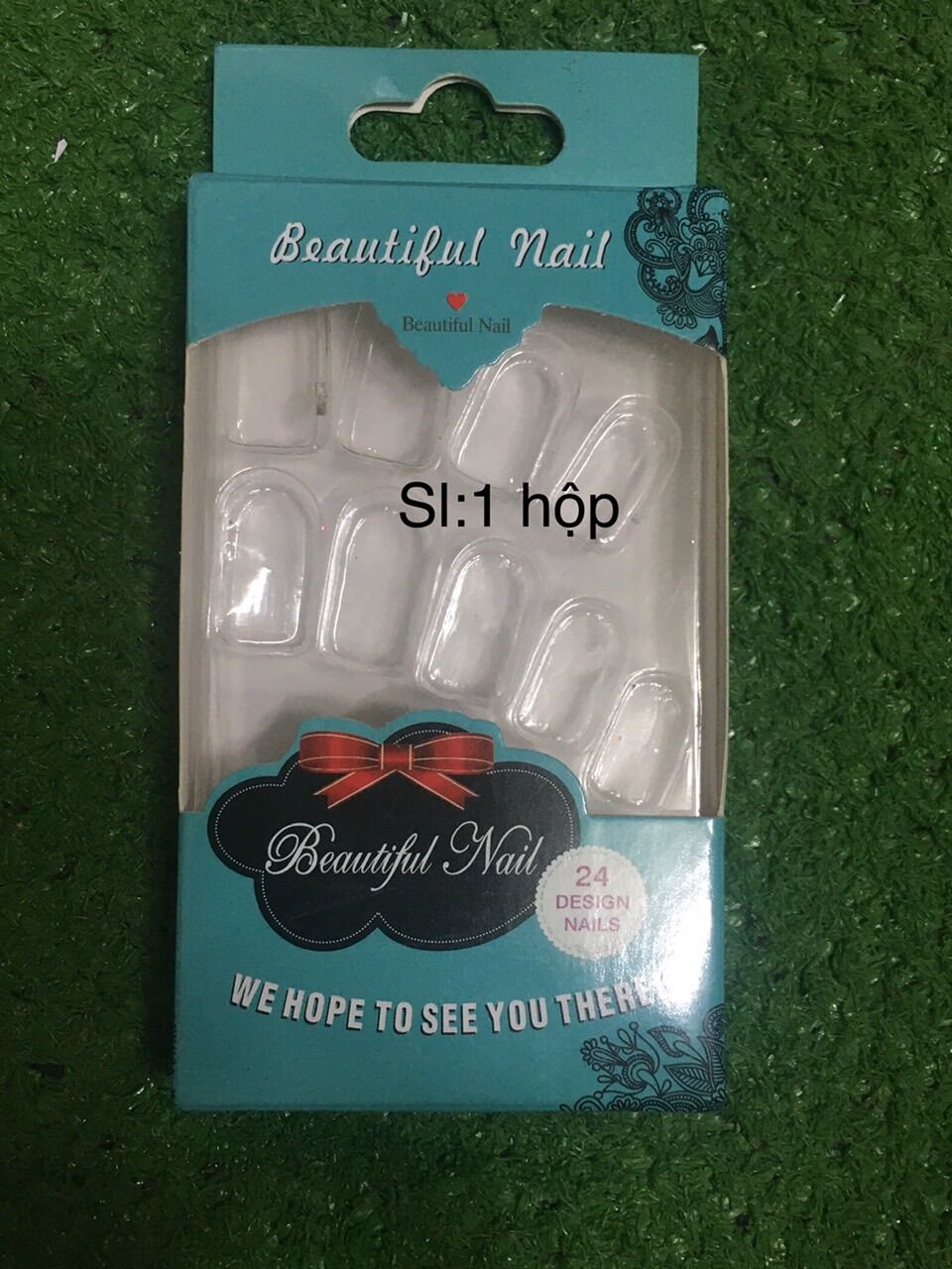 Hộp đựng móng úp bằng giấy - Nail box