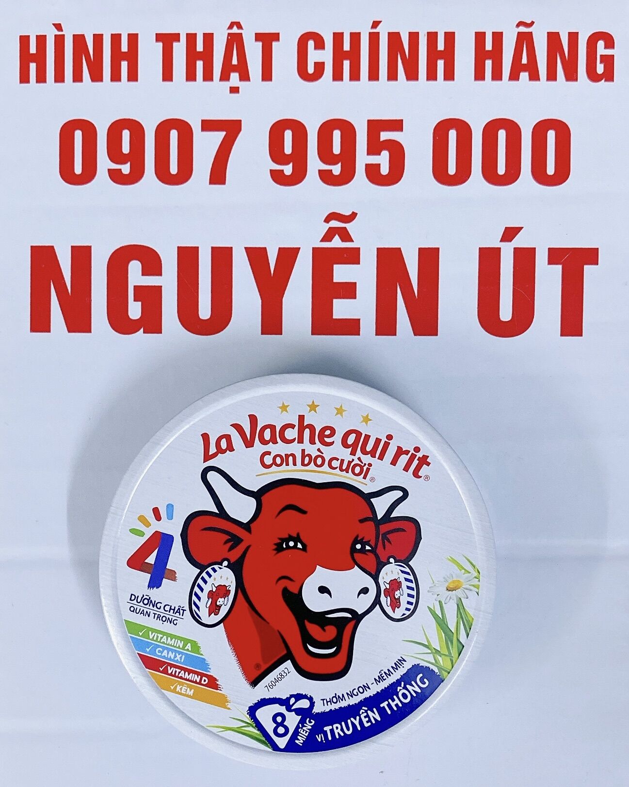 [HCM]phô mai con bò cười 8 miếng 112g