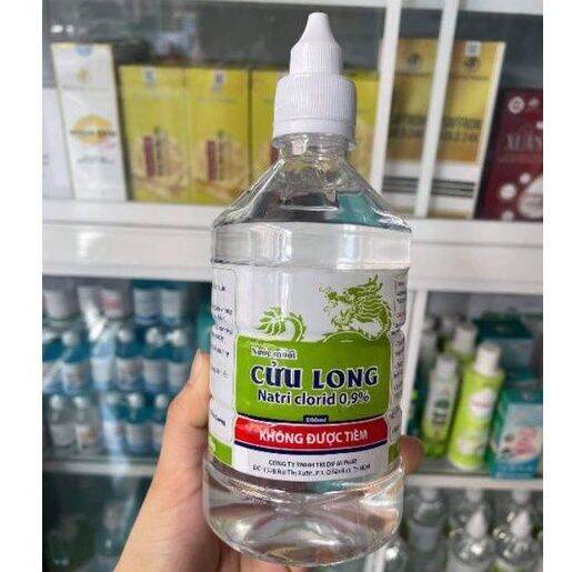 Nước muối súc miệng cửa long chai 500ml