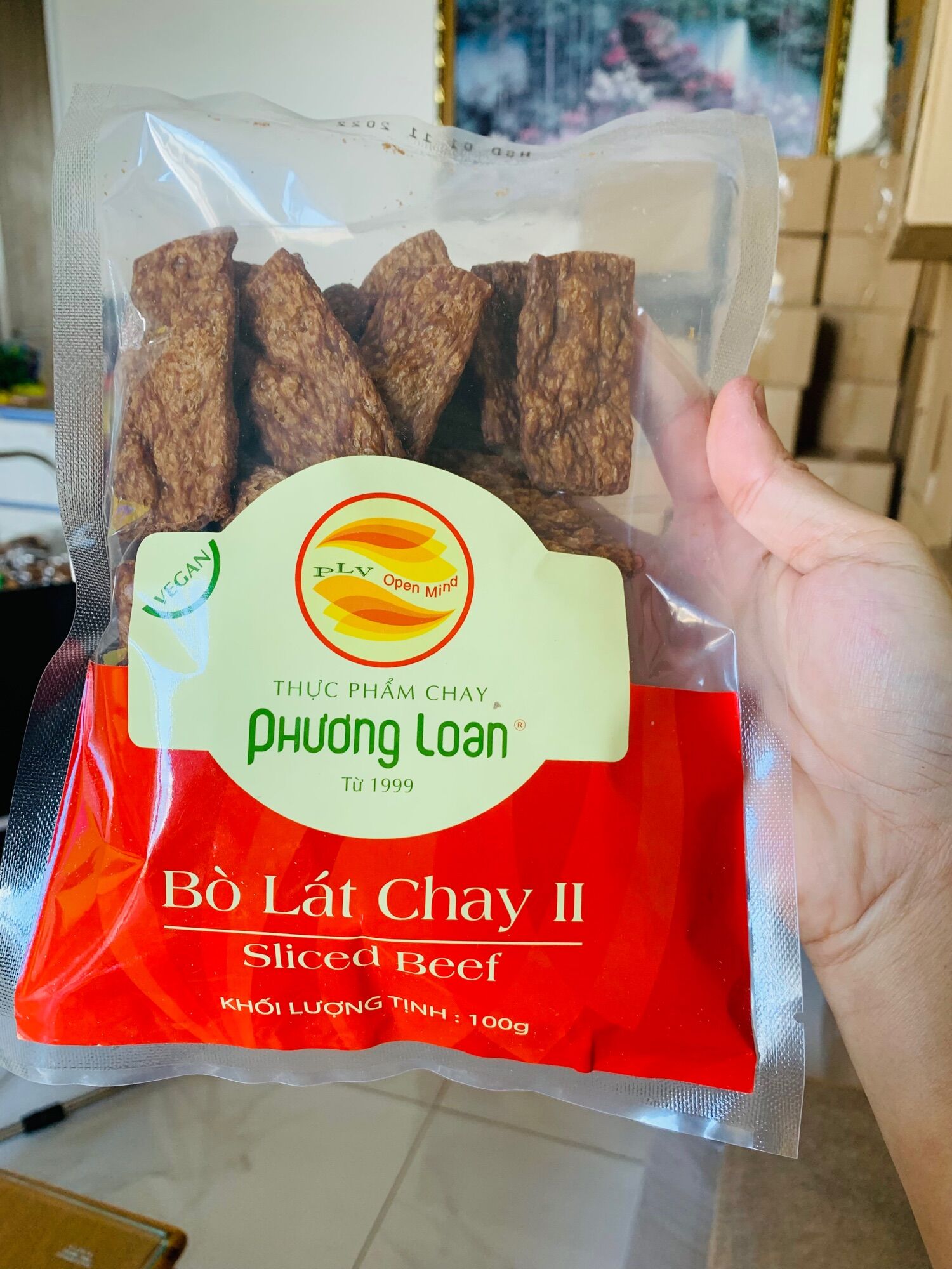 100g BÒ LÁT CHAY