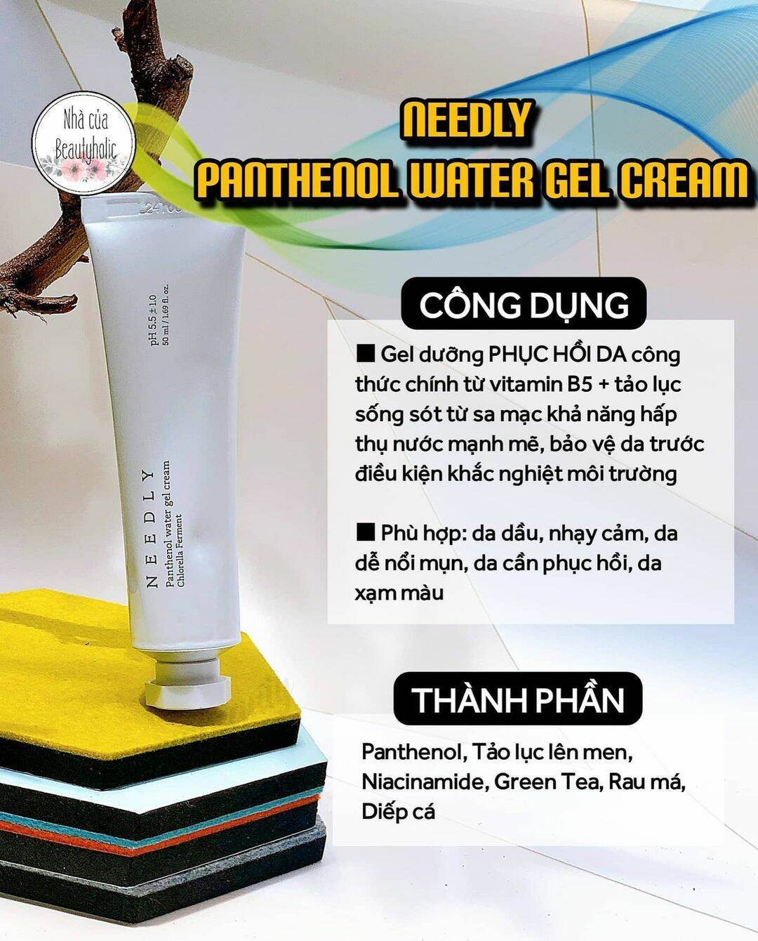 [Nhacuabeautyholic] Serum và gel dưỡng phục hồi NEEDLY