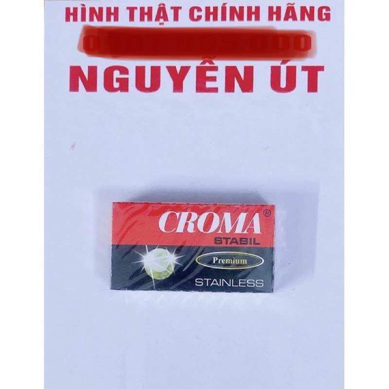 Lưỡi lam croma chính hãng đức tép 10 lưỡi