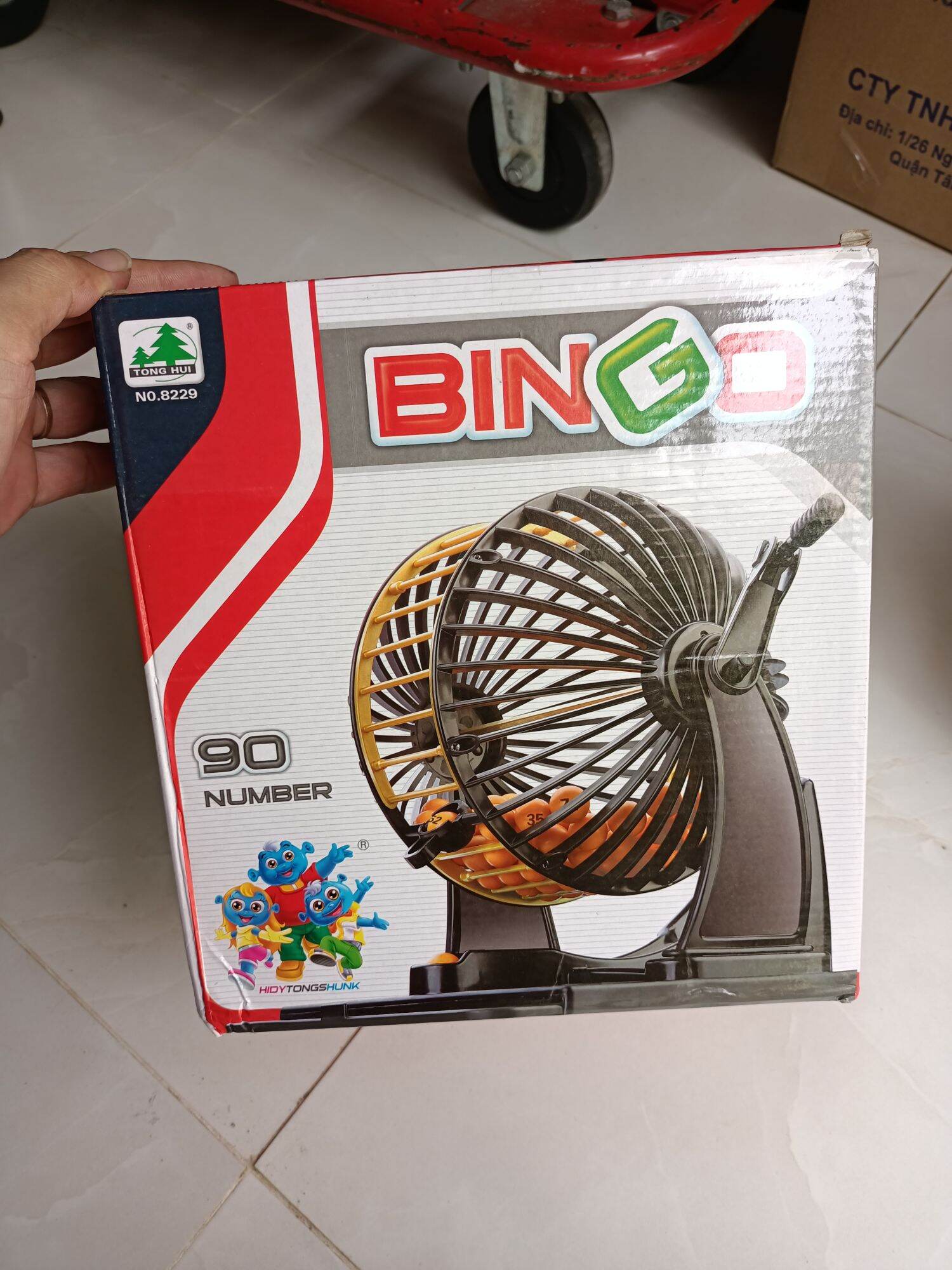 BỘ ĐỒ CHƠI LÔ TÔ BINGO 90 SỐ
