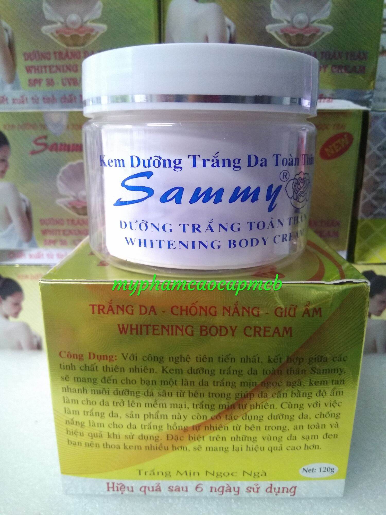 KEM SAMMY TRẮNG DA TOÀN THÂN 120G