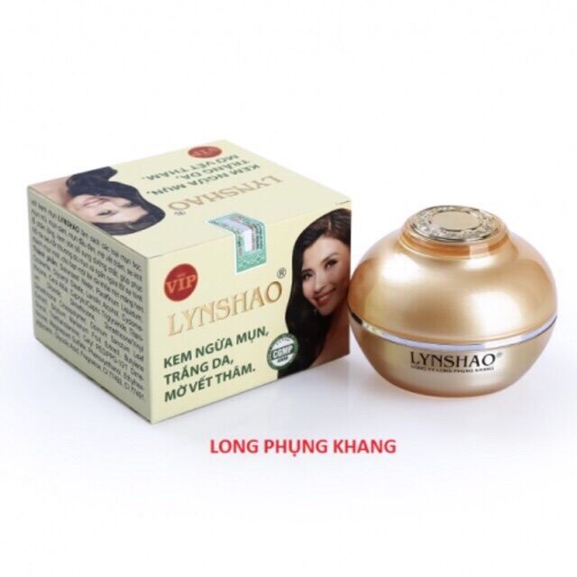 Kem ngừa mụn - trắng da - mờ vết thâm lynshao 40g