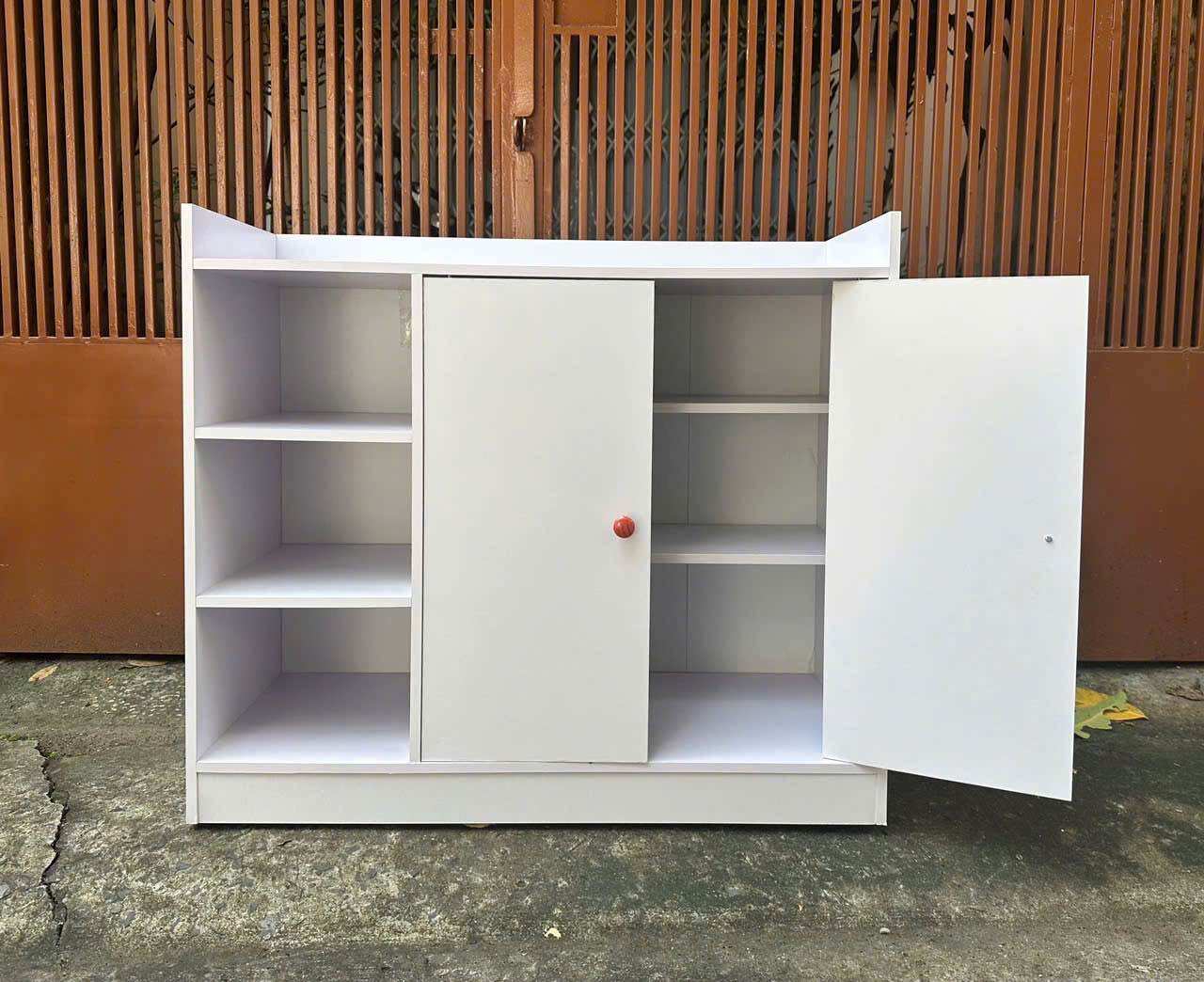 Tủ gỗ để giày dép 2 cánh cửa đa năng