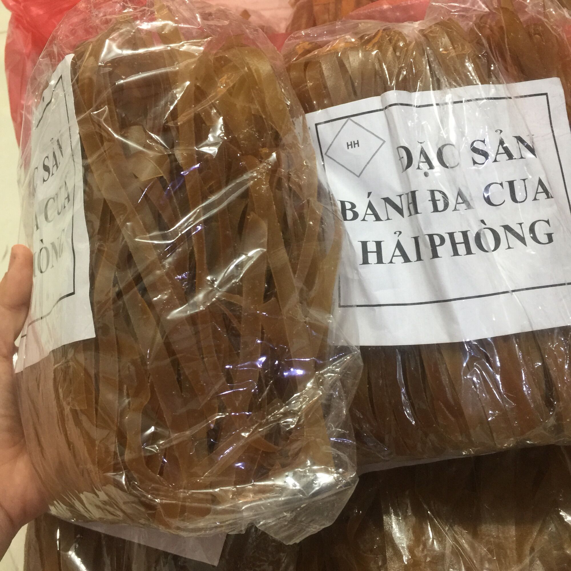 Bánh đa cua (500gr/ gói) đặc sản Hải Phòng