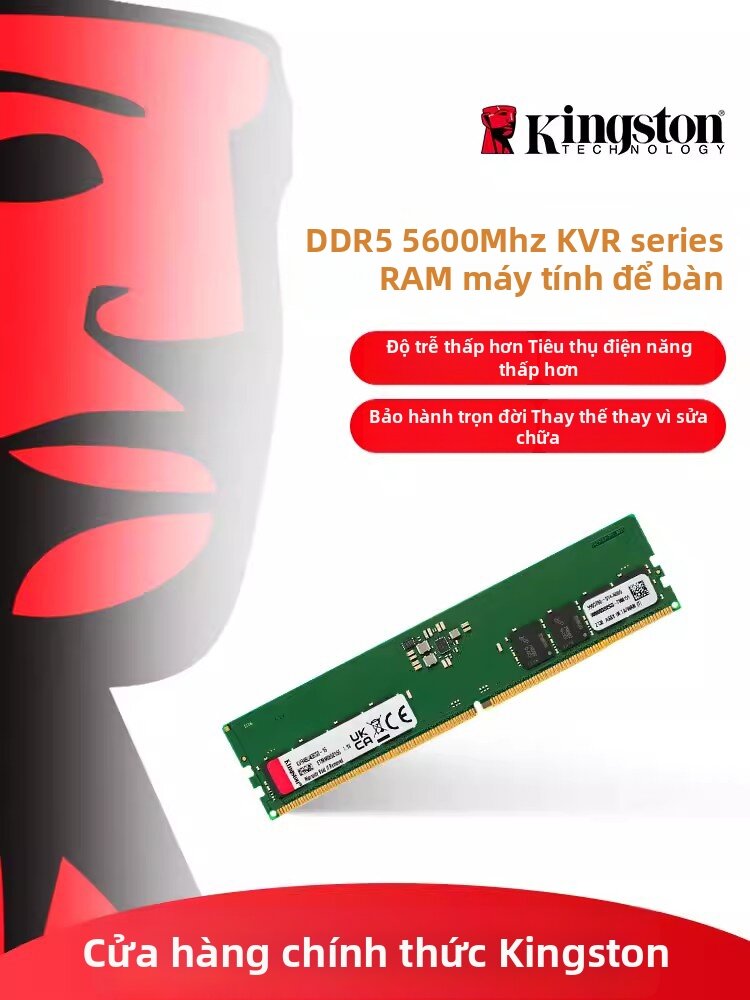 Kingston | DDR5 Office Desktop Memory 16G/32G Giá 8,994,000 Đồng*Miễn phí vận chuyển