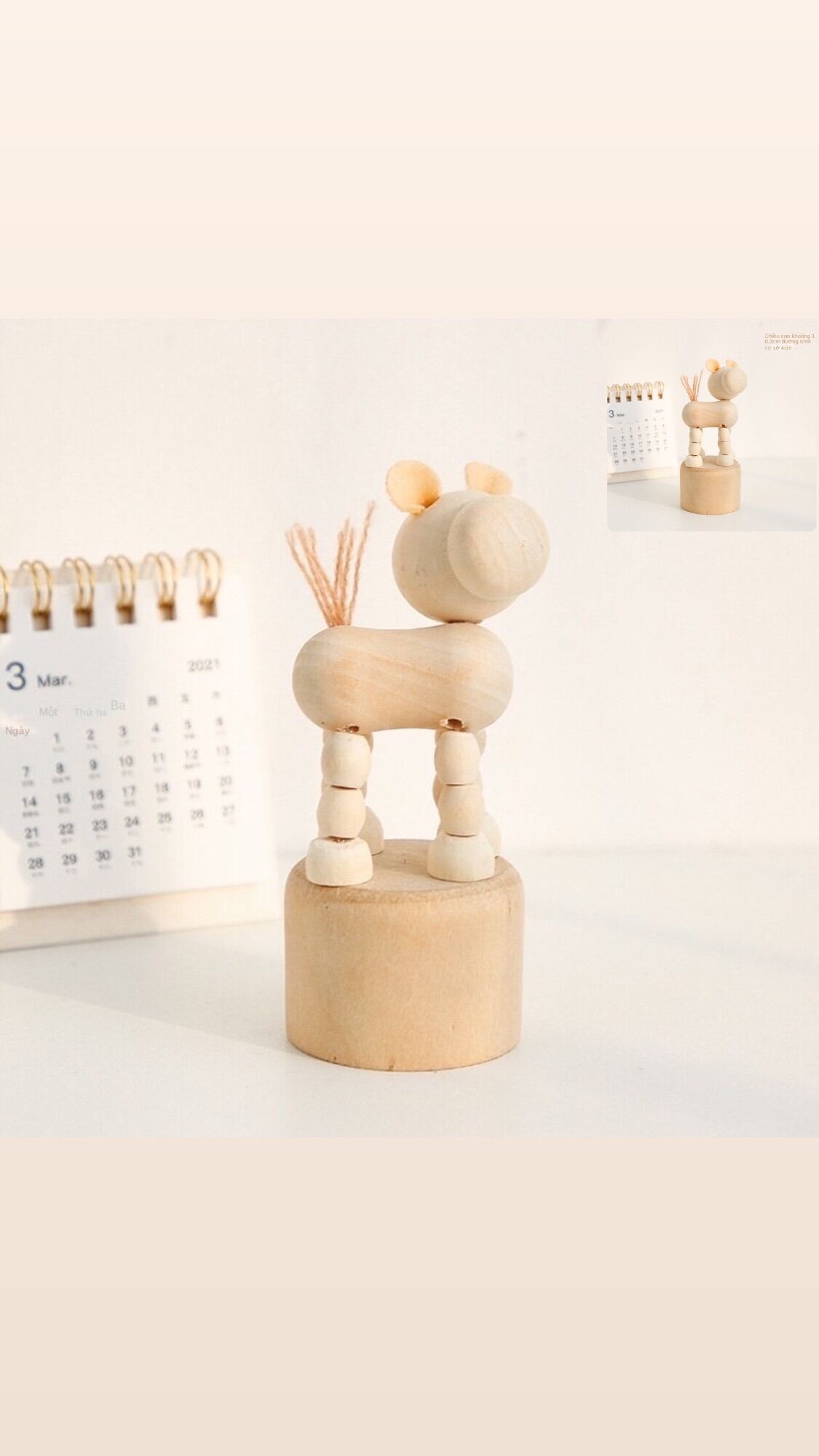Mô Hình Bằng Gỗ Mini Decor Trang Trí Phòng