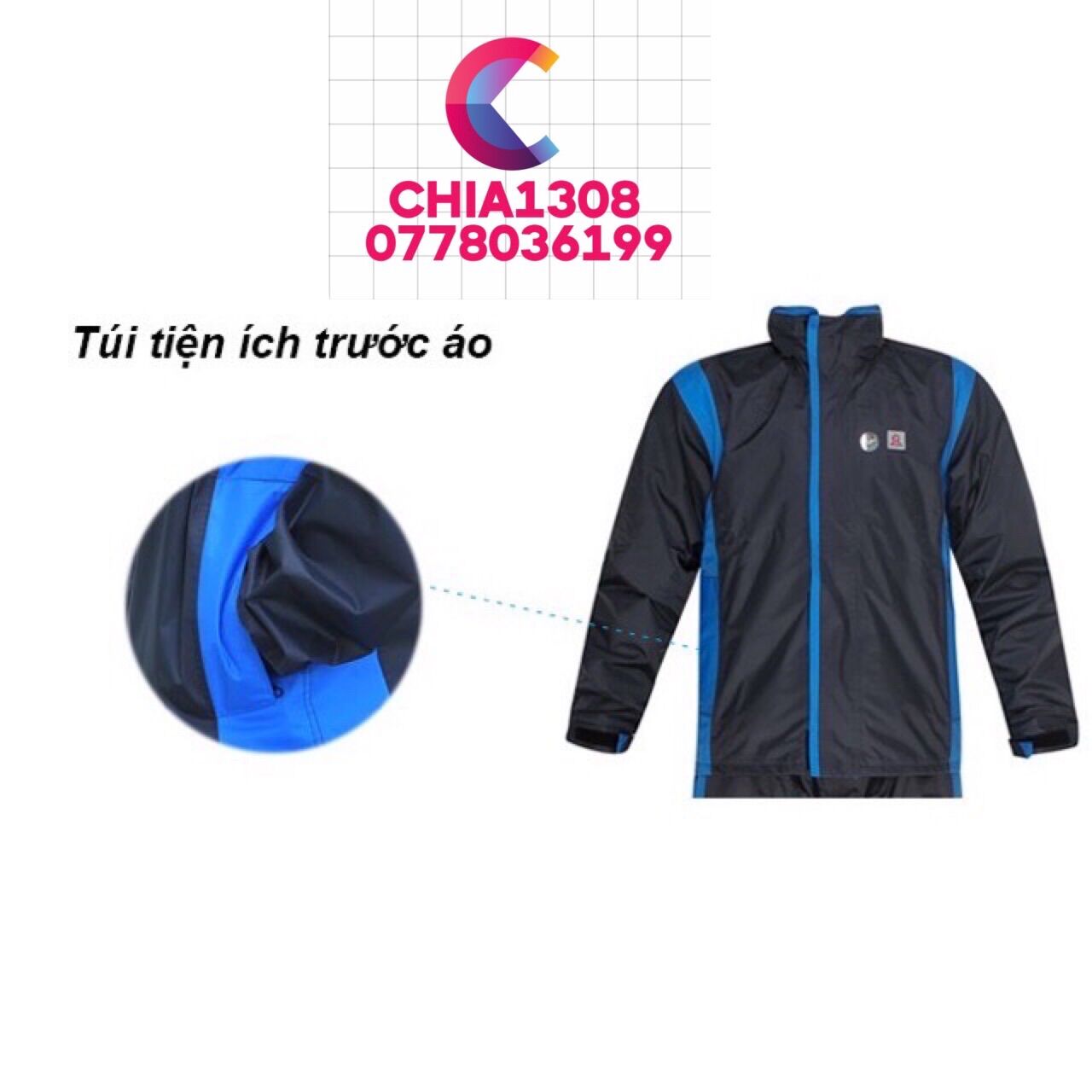 ÁO MƯA BỘ THỂ THAO CAO CẤP CỦA RANDO( sỉ ib)