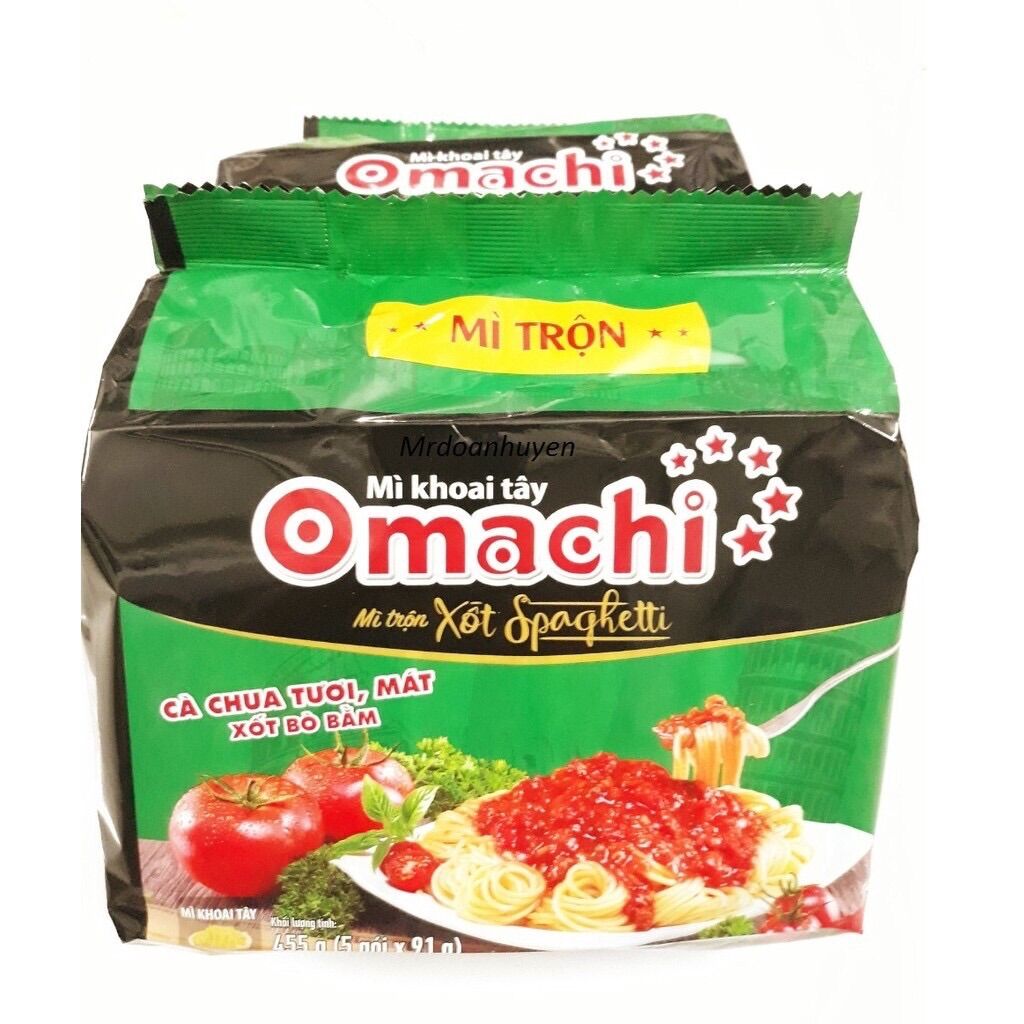 Thùng omachi sốt spaghetti 91g