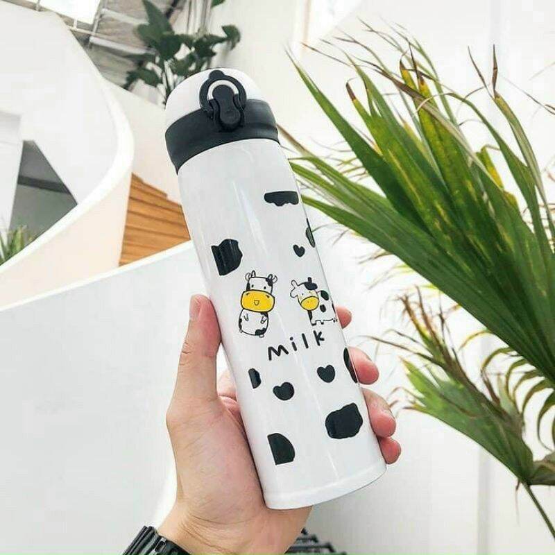 Bình đựng nước giữ nhiệt bò sữa 500ml